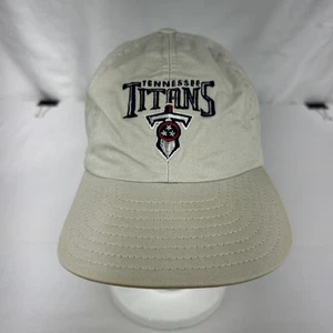 Vintage New Era NFL Tennessee Titans Low Profile Adj Strapback Hat - Made in USA - Picture 1 of 9