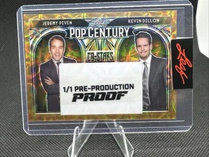 2024 Pop Century Co-estrellas Jeremy PIVEN - Kevin DILLON Gold Holo #1/1 Entourage - Imagen 1 de 2
