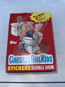1986 Garbage Pail Kids 6th Series Full Box (48 Sealed packs) REAd **** NEW - Picture 1 of 11