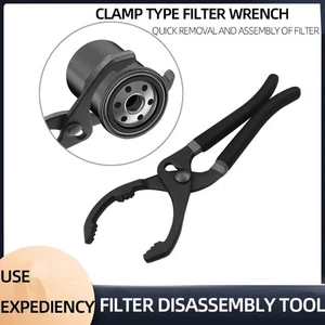 Llave de filtro de 10 "12" Llave de filtro automotriz Herramienta de desmontaje de filtro de aceite - Imagen 1 de 19