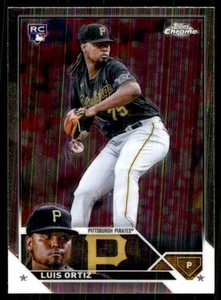 2023 Topps Chrome Luis Ortiz RC Pittsburgh Pirates #64 - Picture 1 of 2