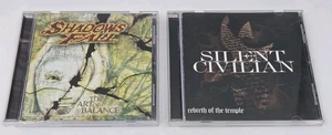 Metal Cd Lot Shadows Fall & Silent Civilian - Foto 1 di 3