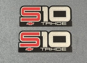 Chevrolet Chevy First Gen S10 Tahoe Fender Emblem Pair reproduction - Picture 1 of 7