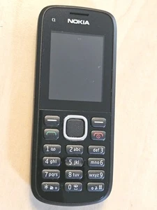 Nokia C1-01 Smartphone Black, Unlocked Mobile Phone - Picture 1 of 3