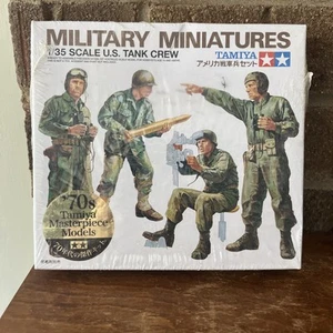 U.S. Army Tank Crew and Military Police Set 1:35 Scale Model Kits Tamiya Sealed - Picture 1 of 1