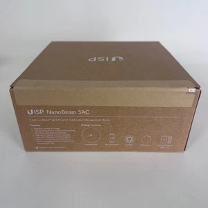 Ubiquiti Networks NanoBeam ac Gen2 airMAX ac CPE con radio de gestión dedicada - Imagen 1 de 5