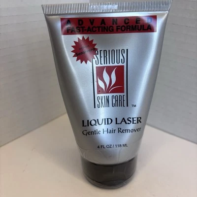 Depiladora láser líquida Serious Skin Care suave 4 oz sellada de fábrica Foto 1 de 4