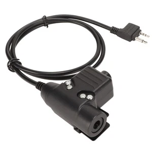 U94 PTT 2 Pin Plug And Play Hands Free Push To Talk Adapter For Alan For Midl CB - Zdjęcie 1 z 22