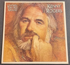 KENNY ROGERS,LOVE WILL TURN YOU,VINTAGE 1st UK PRESS 1982 ALBUM,12” LP33.VG+/EX+ - Picture 1 of 6