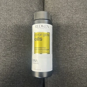 Redken Color Gels OILS  Permanent Hair Color Ammonia Free 6NA GRANITE - Picture 1 of 2