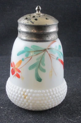 1880S EAPG NOVEDAD FIGURATIVA SALERO BELLOTA VICTORIANA BUCKEYE VASO DE LECHE 3,5 PULGADAS Foto 1 de 4