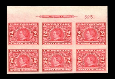 MOMEN: US #371 PLATE BLOCK OF 6 MINT OG NH PSE GRADED CERT XF-90 LOT #94916 - Image 1 of 3