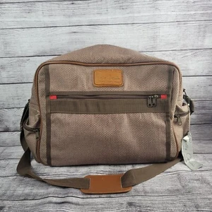 Pierre Cardin Travel Shoulder Bag Brown - Picture 1 of 8