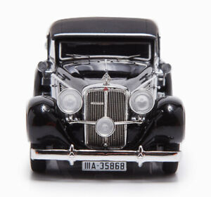 NEW!!  Esval Models Ltd Ed 1938 Maybach SW38 Cabriolet A Spohn Black 1/43 Top Up