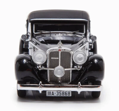 Esval Models Ltd Ed 1938 Maybach SW38 Cabriolet A Spohn Black 1/43 Top Up - Image 1 of 4