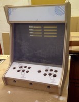 BARTOP ARCADE CABINET 18mm EVOX XL WITH SCREEN MARQUEE AND CONTROL PERSPEX