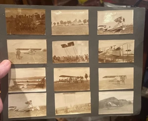 Fotografia originale francese 62° squadrone Escadrille 24 foto piloti e aerei - Foto 1 di 18