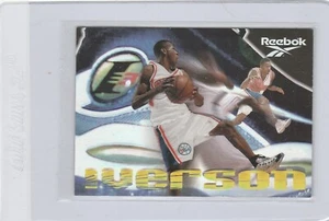 Rare: 1996 96-97 Reebok Insert Alen Iverson Rookie RC, Philadelphia 76ers - Bild 1 von 2