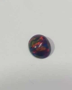 1.00 Carat Natural Australian Reddish Fire Opal Oval Cabochon Loose Gemstone p02 - Picture 1 of 4