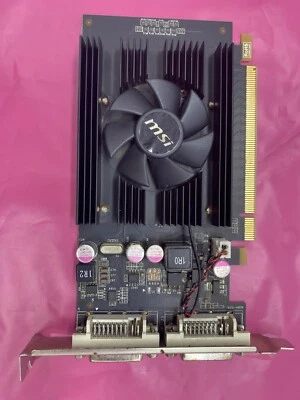 MSI Nvidia GeForce 210 512MB Dual DVI PCI-E Video Card N210-512D2 - Image 1 of 4