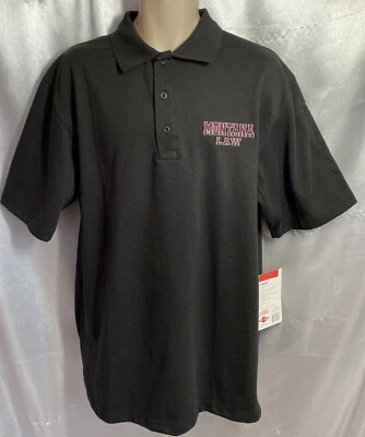 NUEVO CON ETIQUETAS TRU-SPEC 24-7 SERIES "MONTANA LAW" POLO ESTILO CAMISA NEGRA TALLA GRANDE X Foto 1 de 2