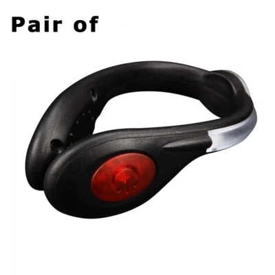 Upgraded Adaptable Easy to Use Pair of Shoe-Clip LED Night-Running Warning Light - Image 1 of 4