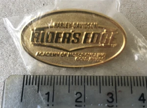 Harley - Davidson Riders Edge Gold Award Harley Riding Academy HOG Pin Badge - Bild 1 von 2