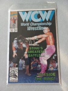 WCW World Championship Wrestling #8 - Sting Vintage 1992 Top Zustand - Bild 1 von 4