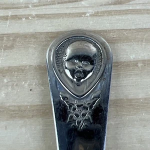 Vintage Gerber Oneida Babylöffel graviert St John's Hospital - Bild 1 von 8