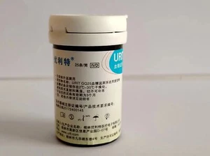 Tiras reactivas de ácido úrico y salud de lanceta URIT 25 piezas - Imagen 1 de 10