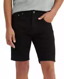 NWT Levi's Men's Black Flex 412 Slim Fit 5 Pocket 9" Jean Shorts 40 - Picture 1 of 6
