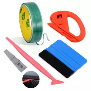 5M Finish Line Knifeless Tape Car Vinyl Wrap Squeegee Window Tint Cutting Tools - Picture 1 of 8