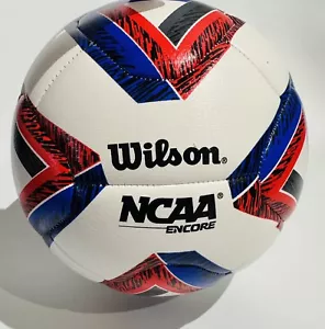 Wilson NCAA Official Match Ball Forte Fybrid II Soccer White Orange Blue Rare - Picture 1 of 3
