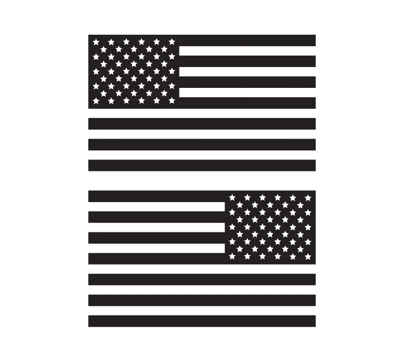 American Flag Sticker Decal Vinyl USA Tactical Truck Die Cut Truck Military Lift Foto 1 de 1