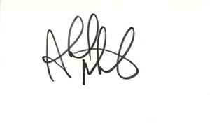 Ahmad Rashad Autographed Minnesota Vikings Index Card Beckett 45300 - Picture 1 of 2