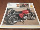 Fiche moto collection Atlas motorcycle BSA 650 A65 SS Spitfire MKII 1967