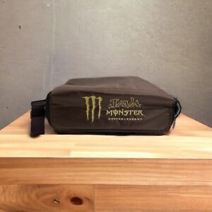 Monster Energy Java Coffee Insulated Cooler Soft Side Shoulder Strap Brown Bag