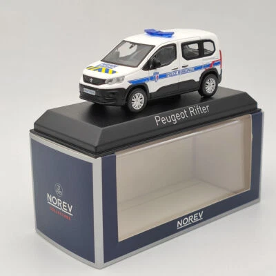 1/43 Norev Peugeot Rifter Van Diecast Model Police Car Christmas Gift Collection - Image 1 of 4
