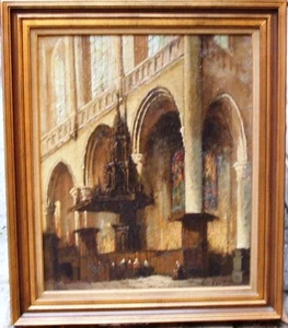 HOLLAND - CHURCH INTERIOR - ADRIAAN VISSER - DUTCH - SPECIAL OFFER FREE SHIPPING - Picture 1 of 7