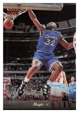 SHAQUILLE O'NEAL 1995-96 UPPER DECK ELECTRIC COURT #95 ORLANDO MAGIC RARE SP