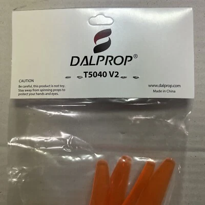 NEW DALPROP T4045V2 Tri Blade Propeller 4pcsFPV Drone Orange - Image 1 of 4