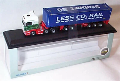 N GAUGE OXFORD 1:148 NSHL01CT SCANIA D-TEC COMBITRAILER EDDIE STOBART - Image 1 of 2