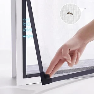 Magnetic Window Screen - DIY Window Screen Window Screens for House Windows anti - Picture 1 of 12