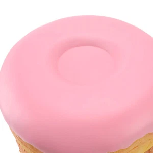 Food Stool Donut Shaped Sturdy Structure Fun Shoe Changing Stool Retro - Picture 1 of 23