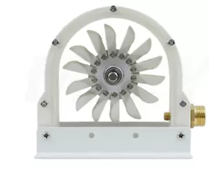 Wishcolor 100-300W 500-4000RPM Pelton Ruota Impulso Pelton Turbina con Adattatore - Foto 1 di 11