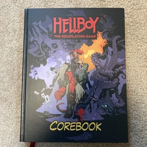 Hellboy: The Roleplaying Game: COREBOOK - Mantic Games - Hardcover RPG Strategy - Picture 1 of 3
