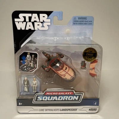 Star Wars Micro Galaxy Squadron Luke Skywalker’s Landspeeder -#0080 - Chase  - Imagem 1 de 2