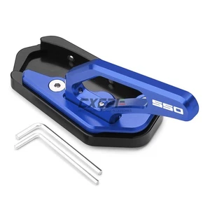 Kickstand Foot Side Stand Extension Plate Pad For KYMCO AK550 AK 550 2017-2025 - Imagen 1 de 11