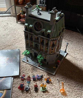 LEGO Marvel Sanctum Sanctorum 76218 Doctor Strange con minifiguras e instrucciones Foto 1 de 4