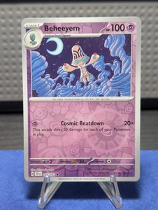 Pokemon TCG Beheeyem 074/162SV05: Temporal Forces Reverse Holo - Picture 1 of 2